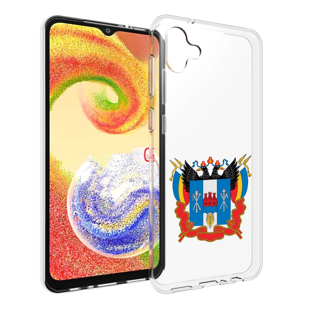 Чехол MyPads герб-ростовская-область для Samsung Galaxy A04