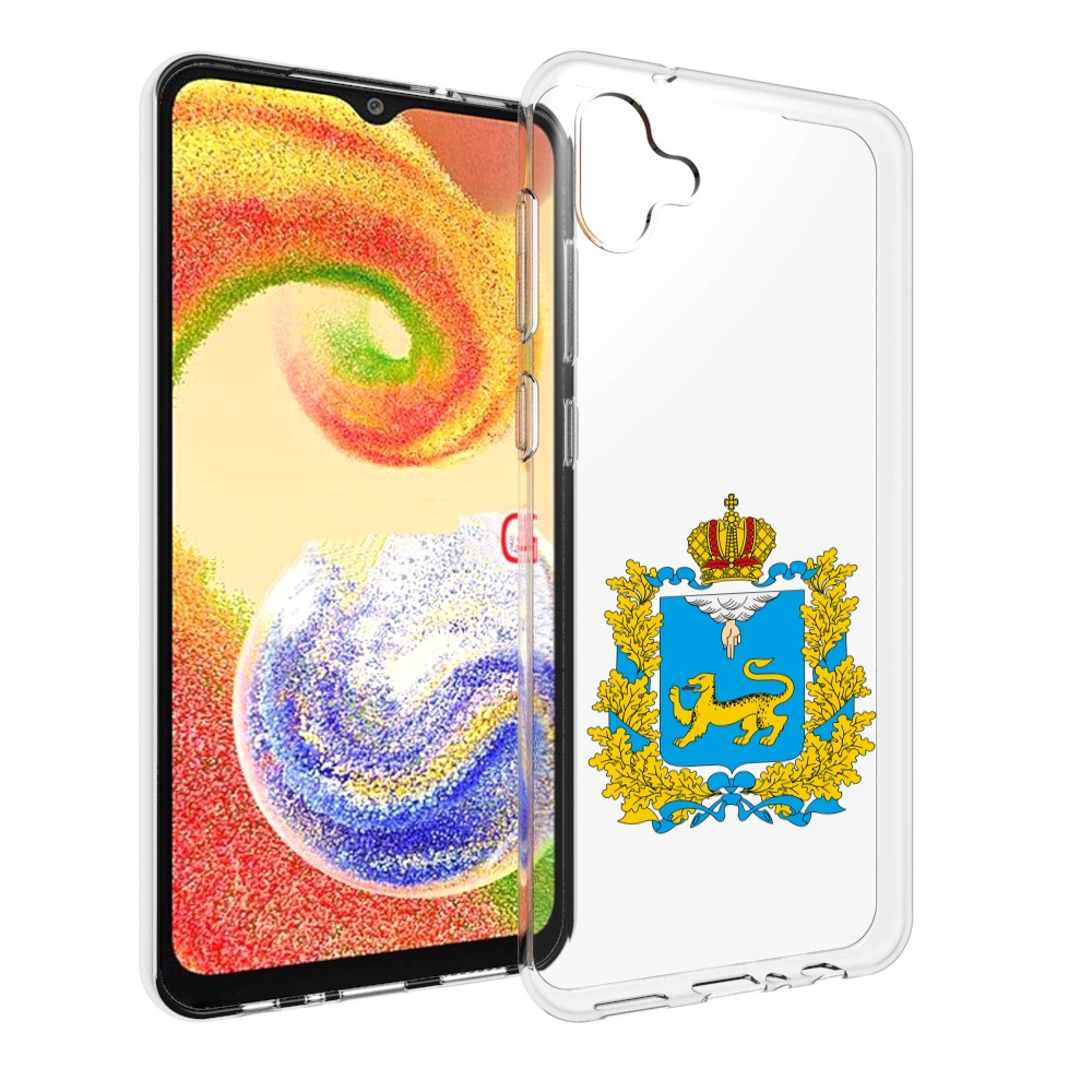 

Чехол MyPads герб-псковская-область для Samsung Galaxy A04, Прозрачный, Tocco