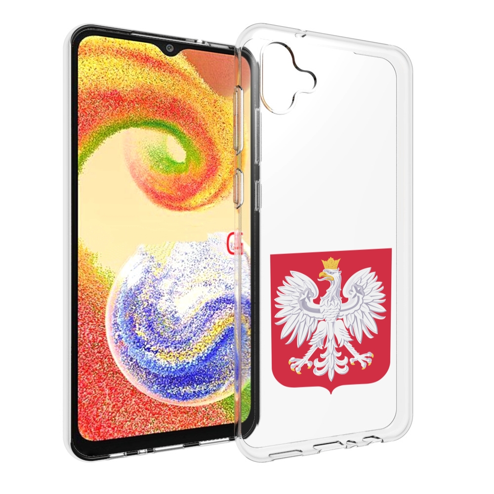 

Чехол MyPads герб-польши для Samsung Galaxy A04, Прозрачный, Tocco