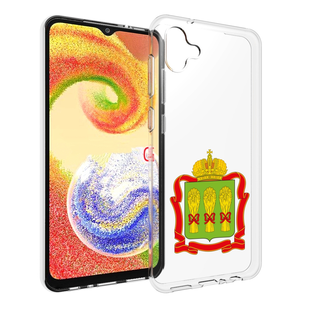 

Чехол MyPads герб-пензенская-область для Samsung Galaxy A04, Прозрачный, Tocco