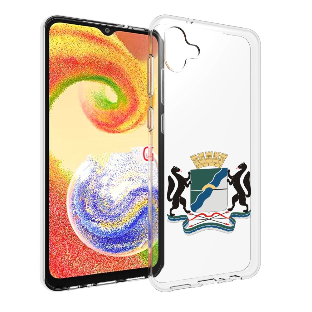 

Чехол MyPads герб-новосибирская-область для Samsung Galaxy A04, Прозрачный, Tocco