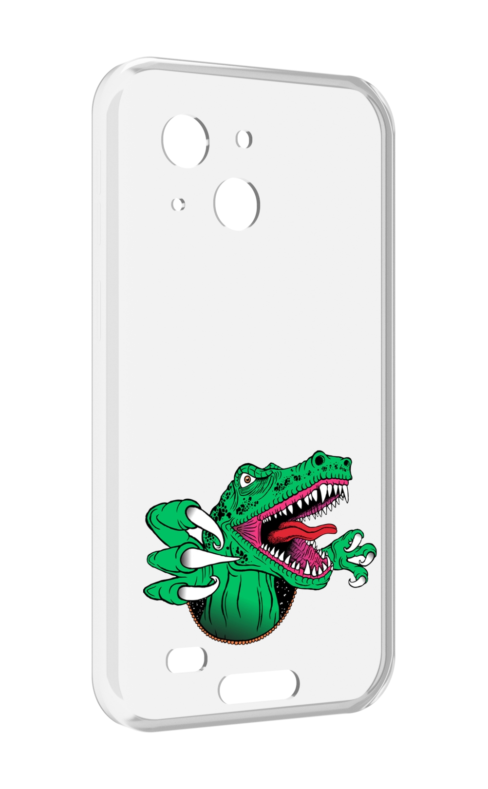 

Чехол MyPads крокодил для Oukitel WP20 / WP20 Pro, Прозрачный, Tocco