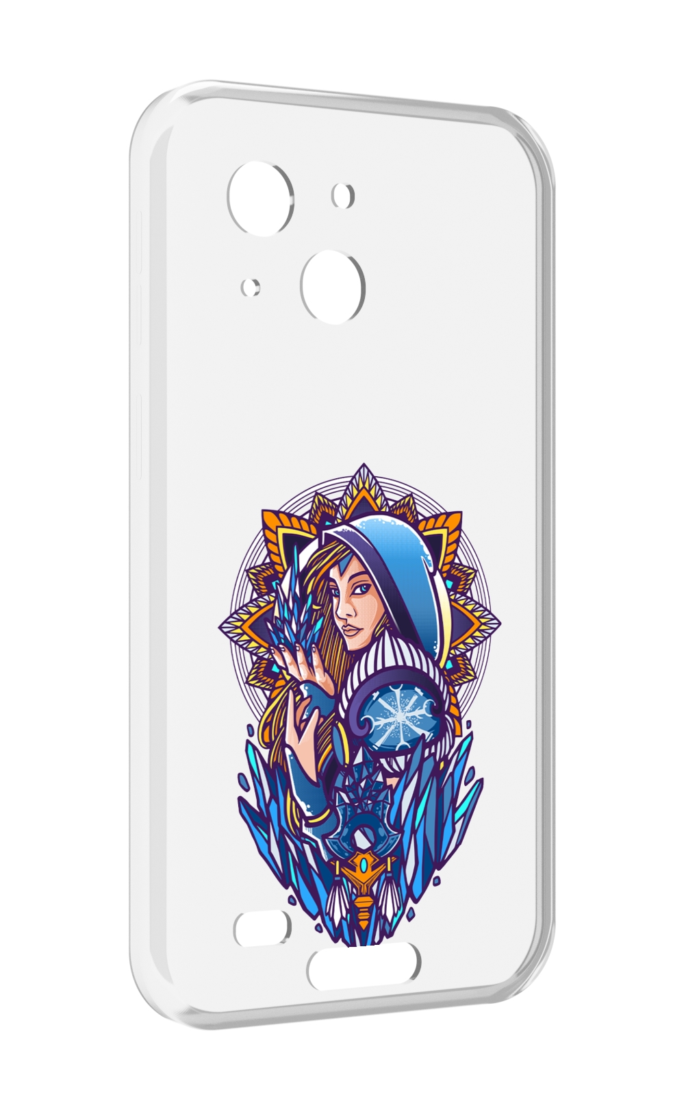 

Чехол MyPads кристал мейден дота 2 для Oukitel WP20 / WP20 Pro, Прозрачный, Tocco