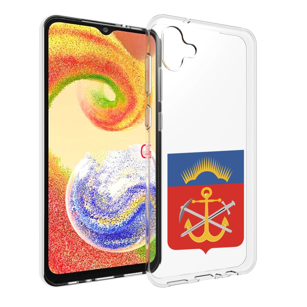 

Чехол MyPads герб-мурманская-область для Samsung Galaxy A04, Прозрачный, Tocco