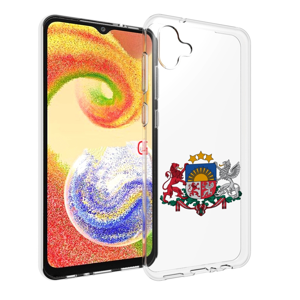 Чехол MyPads герб-латвии для Samsung Galaxy A04