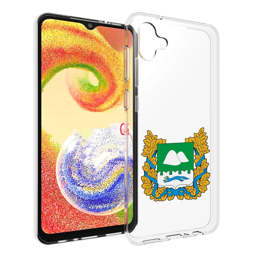 

Чехол MyPads герб-курганскои-области для Samsung Galaxy A04, Прозрачный, Tocco
