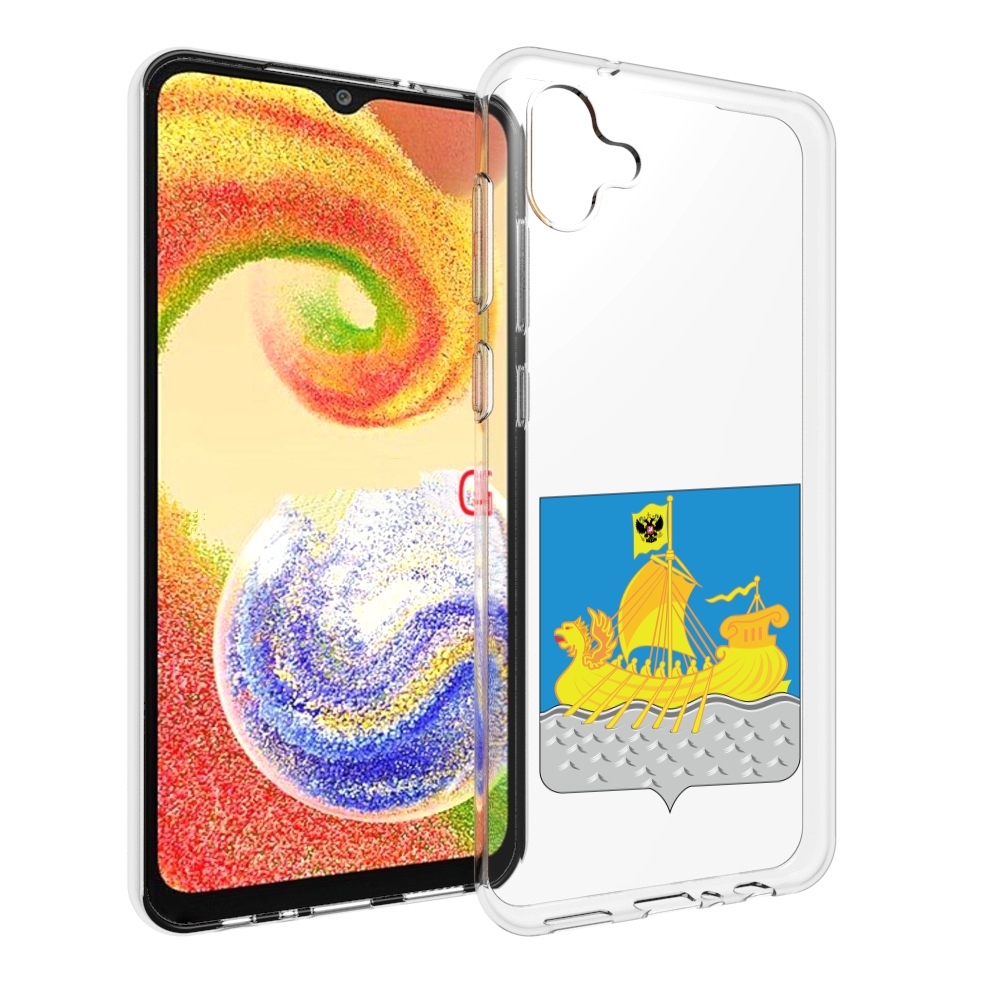 

Чехол MyPads герб-косромская-область для Samsung Galaxy A04, Прозрачный, Tocco