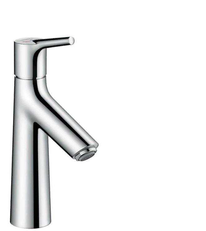 

Смеситель для раковины Hansgrohe Talis S 100 без сливного набора 72023000, Серебристый