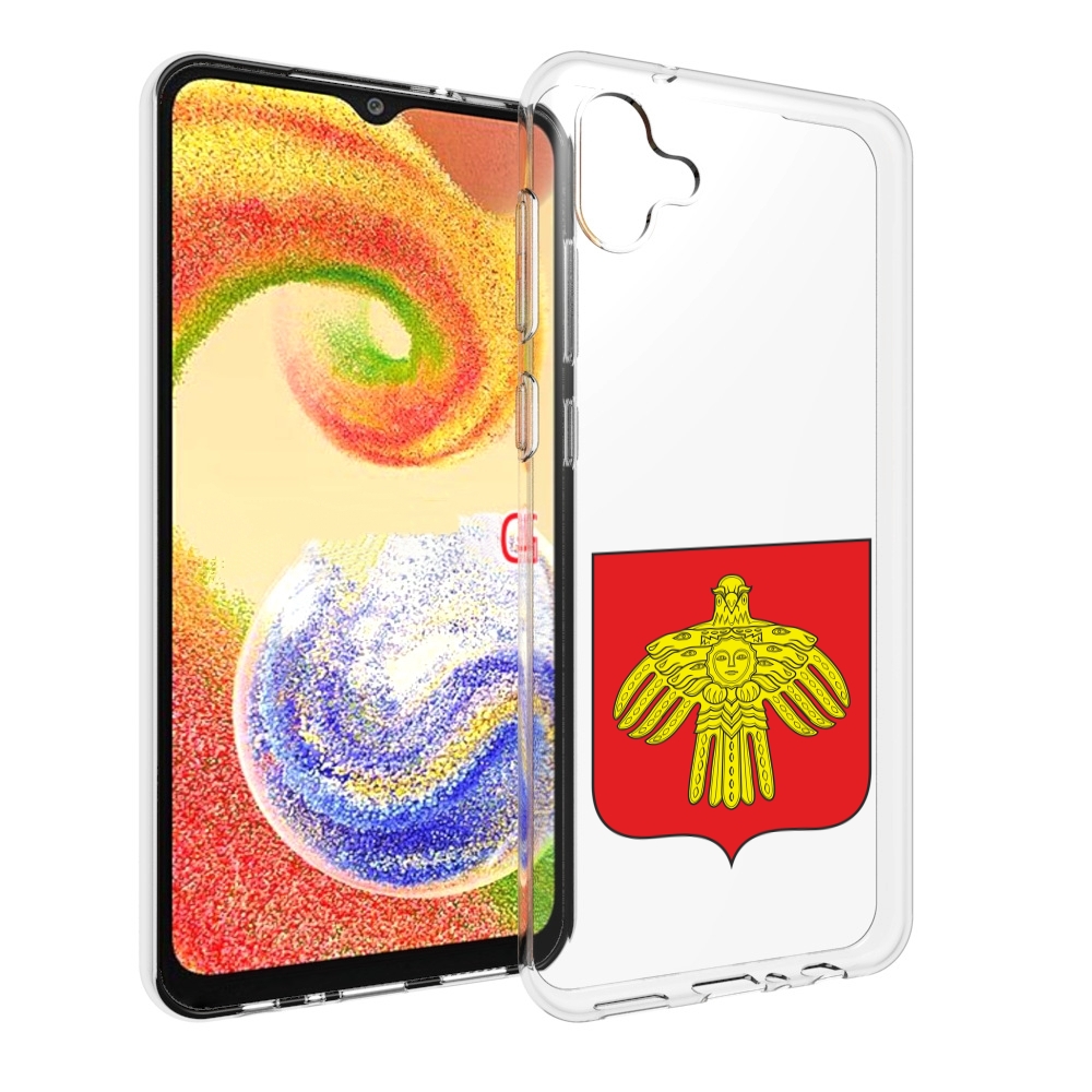 

Чехол MyPads герб-коми-сыктывкар для Samsung Galaxy A04, Прозрачный, Tocco