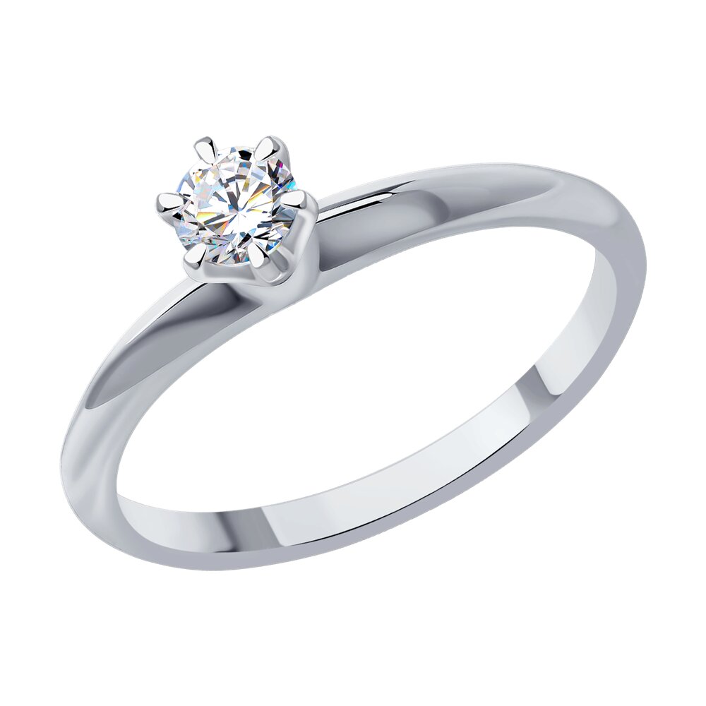 

Кольцо из золота р.  SOKOLOV Diamonds 1012397-3-66, бриллиант, 1012397-3-66