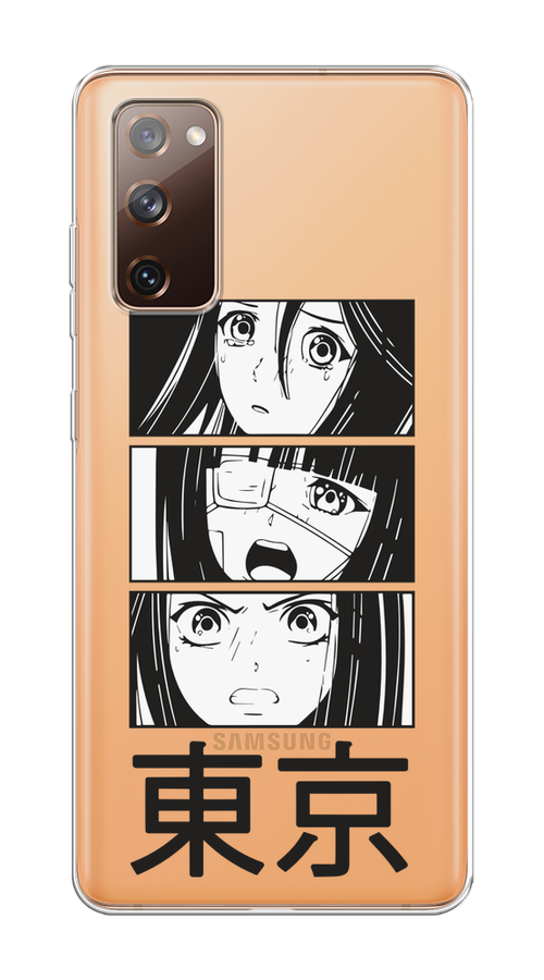 

Чехол на Samsung Galaxy S20 FE "Tokyo girls", Белый;черный;прозрачный, 2101350-1