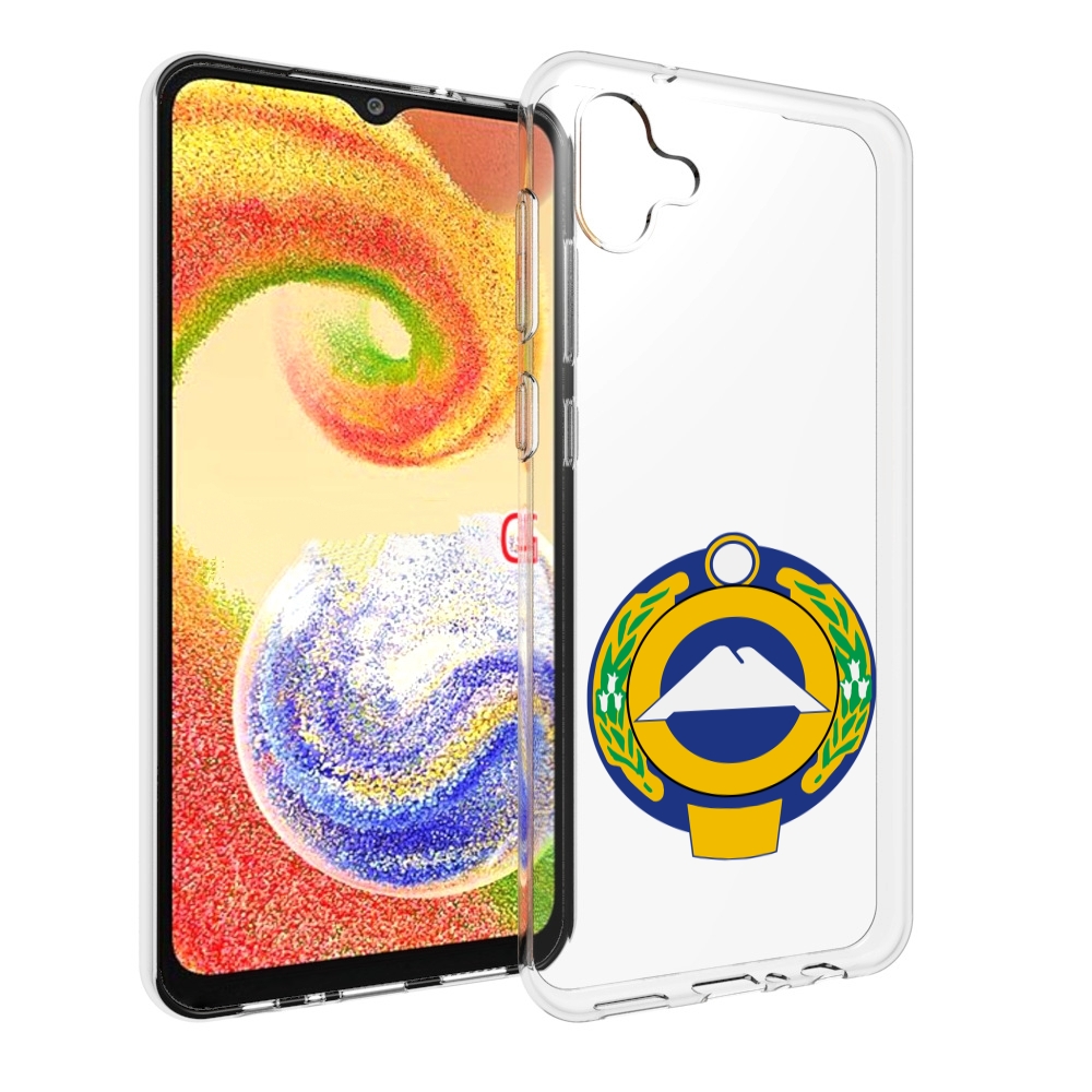 

Чехол MyPads герб-карачаево-черкессия для Samsung Galaxy A04, Прозрачный, Tocco