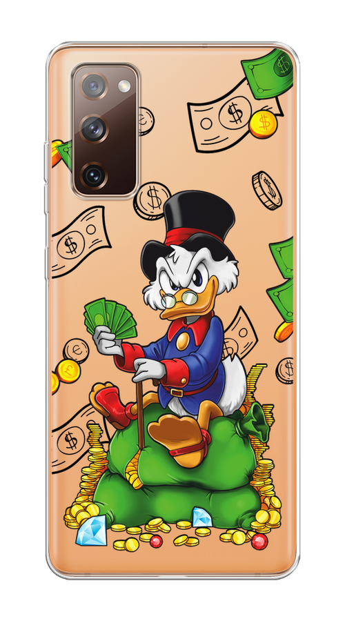 

Чехол на Samsung Galaxy S20 FE "Scrooge Richness", Черный;синий;зеленый, 2101350-1