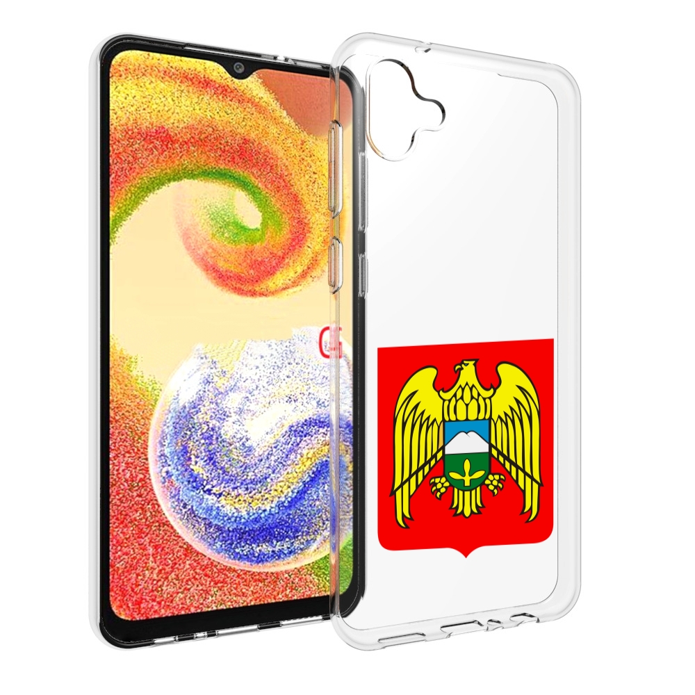 

Чехол MyPads герб-кабардино-балкария-нальчик для Samsung Galaxy A04, Прозрачный, Tocco