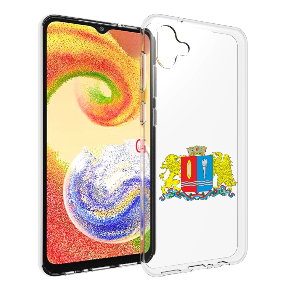 

Чехол MyPads герб-иваноскои-области для Samsung Galaxy A04, Прозрачный, Tocco