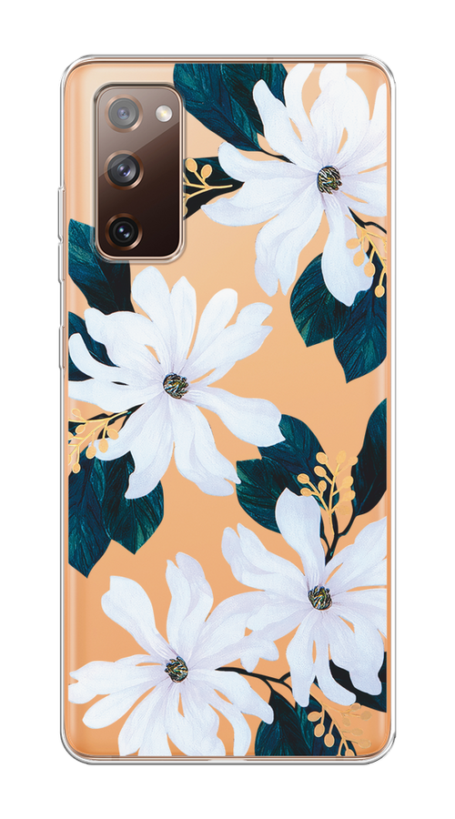 

Чехол на Samsung Galaxy S20 FE "Delilah Flower", Зеленый;белый, 2101350-1