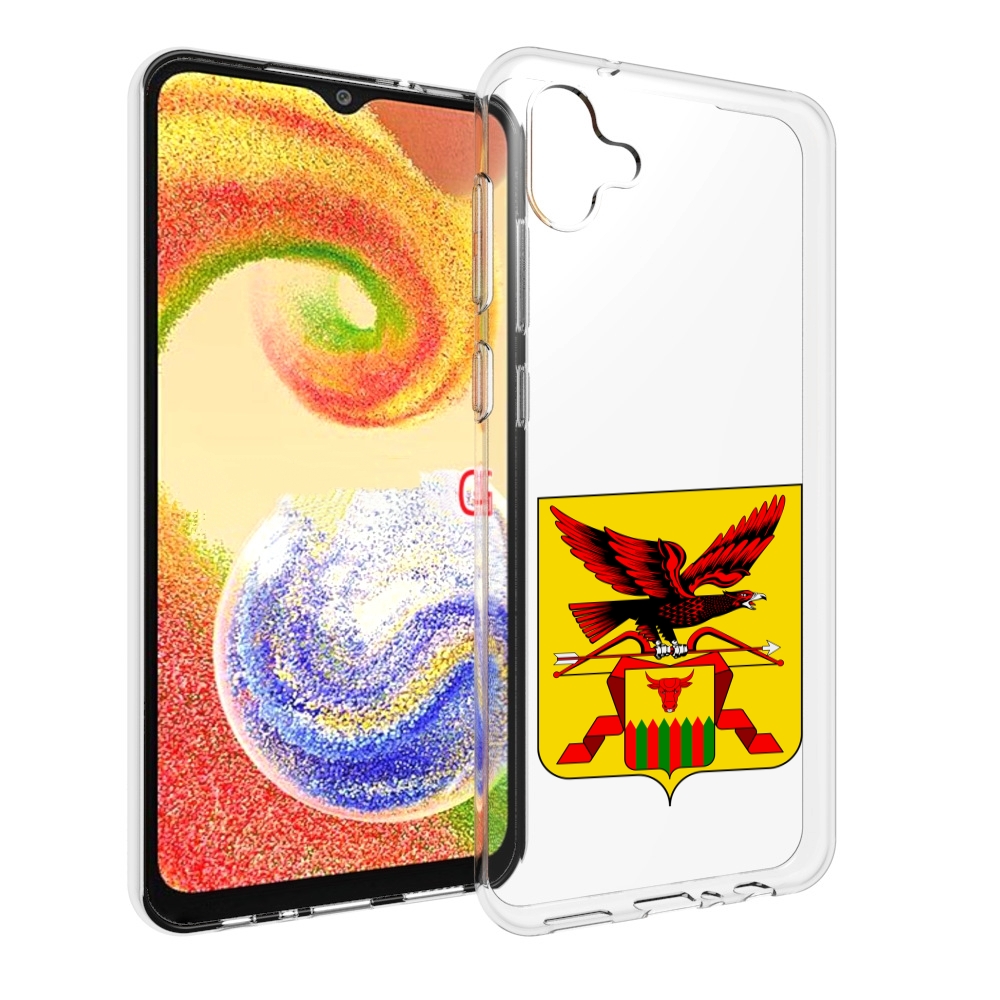 

Чехол MyPads герб-забаикальскии-краи для Samsung Galaxy A04, Прозрачный, Tocco