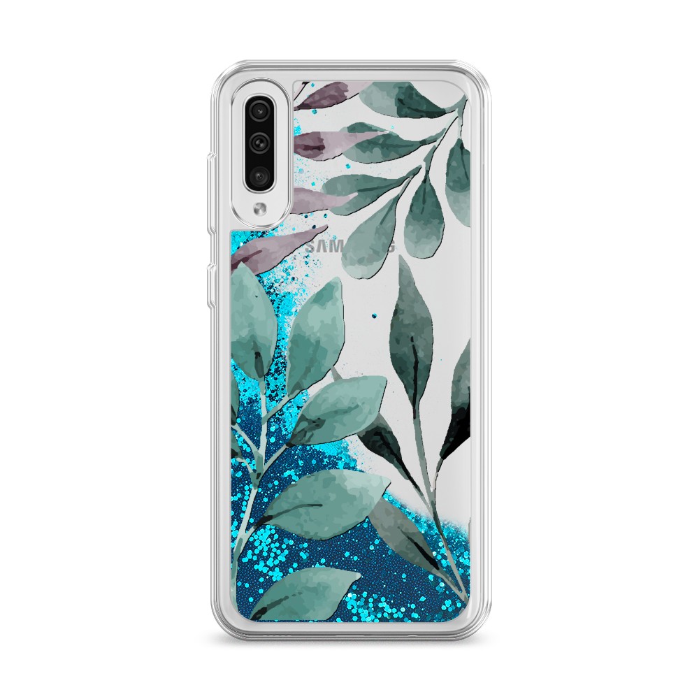 

Чехол Awog на Samsung Galaxy A30s/A50 "Листы цветов", Разноцветный, 28893-1