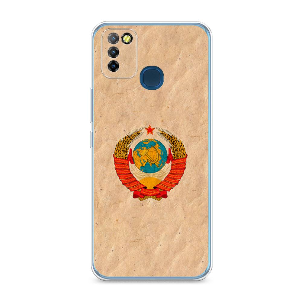 

Чехол Awog на Infinix HOT 10 Lite "Союз пролетариев", Разноцветный, 3100350-10