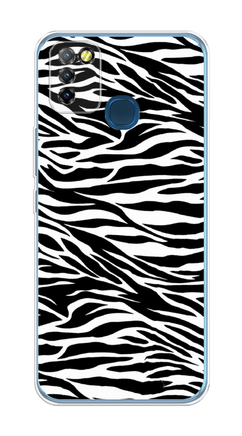 

Чехол Awog на Infinix HOT 10 Lite "Принт зебра", Разноцветный, 3100350-7