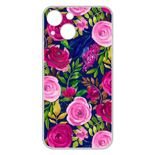 

Чехол (клип-кейс) GRESSO Air, для Apple iPhone 13, прозрачный/рисунок [gr17aaae9102], Разноцветный, Air