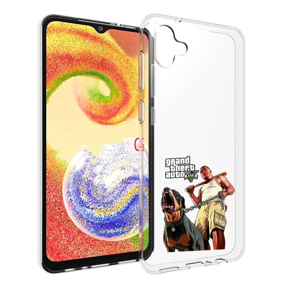

Чехол MyPads GTA грозная собака для Samsung Galaxy A04, Прозрачный, Tocco