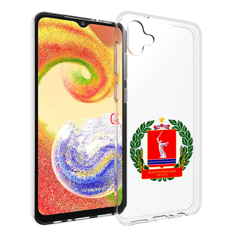 

Чехол MyPads герб-волголградскои-области для Samsung Galaxy A04, Прозрачный, Tocco