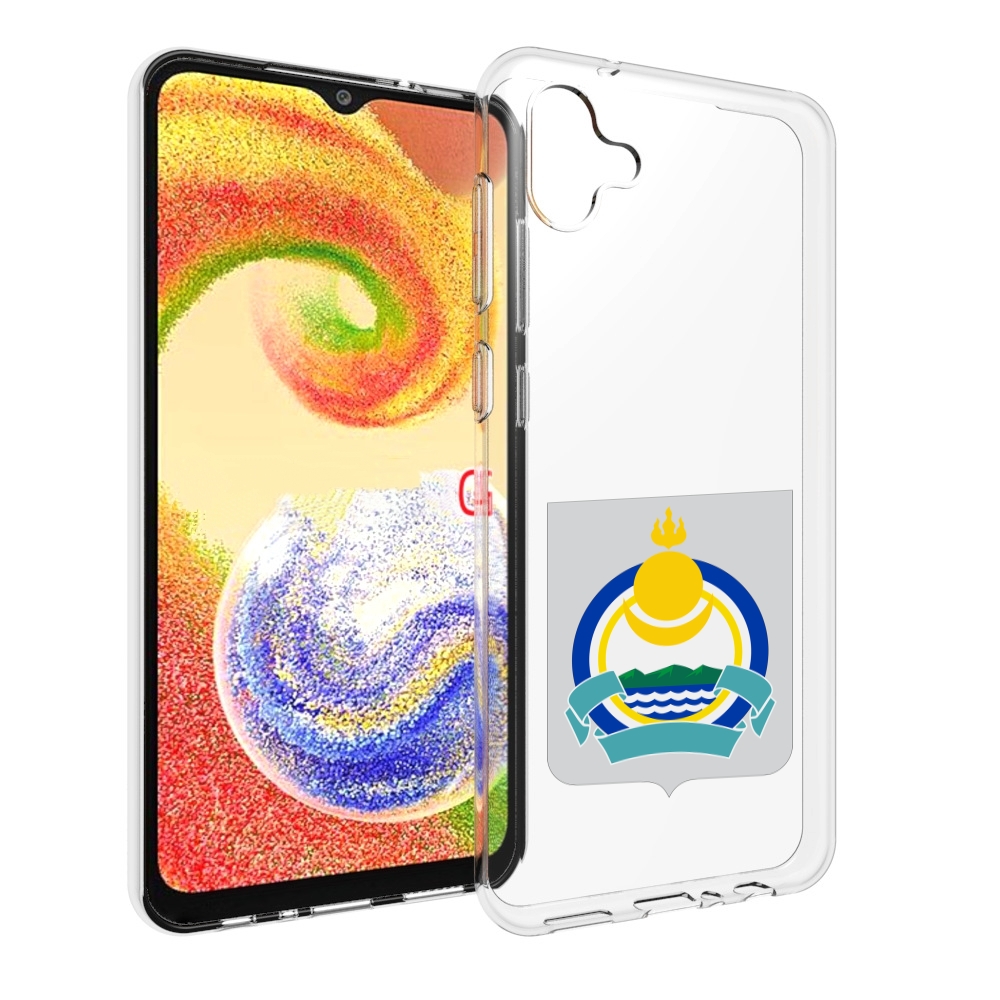 

Чехол MyPads герб-бурятия для Samsung Galaxy A04, Прозрачный, Tocco