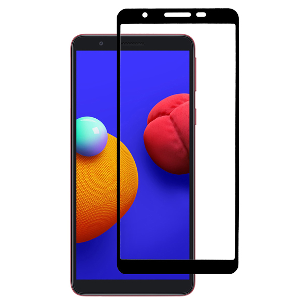 

Защитное стекло для Samsung Galaxy A01 Core Glass Pro Full Glue Черное, для Samsung Galaxy A01 Core Full Glue Черное