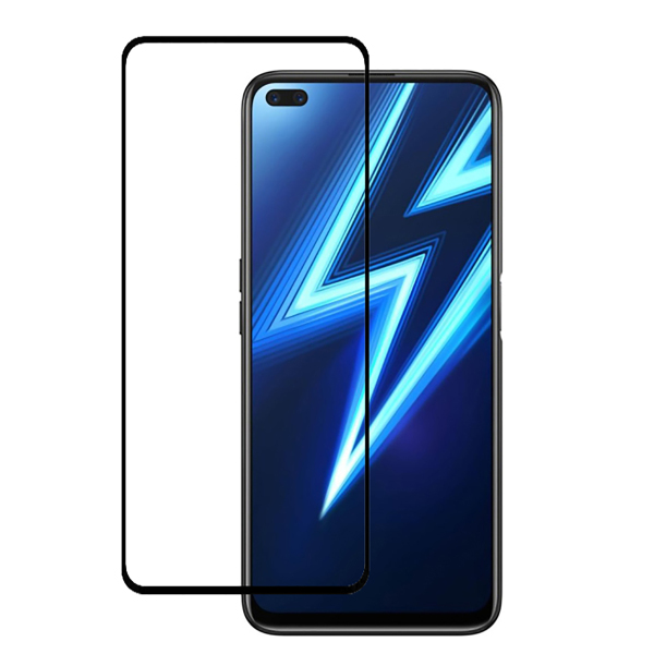 

Защитное стекло для Realme X50 Glass Pro Full Glue Черное, для Realme X50 Full Glue Черное