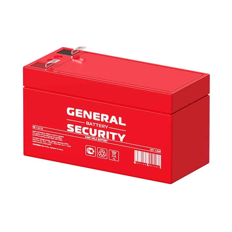 Аккумулятор для ИБП General Security GS 1.2-12 1.2 А/ч 12 В (GS12-12)