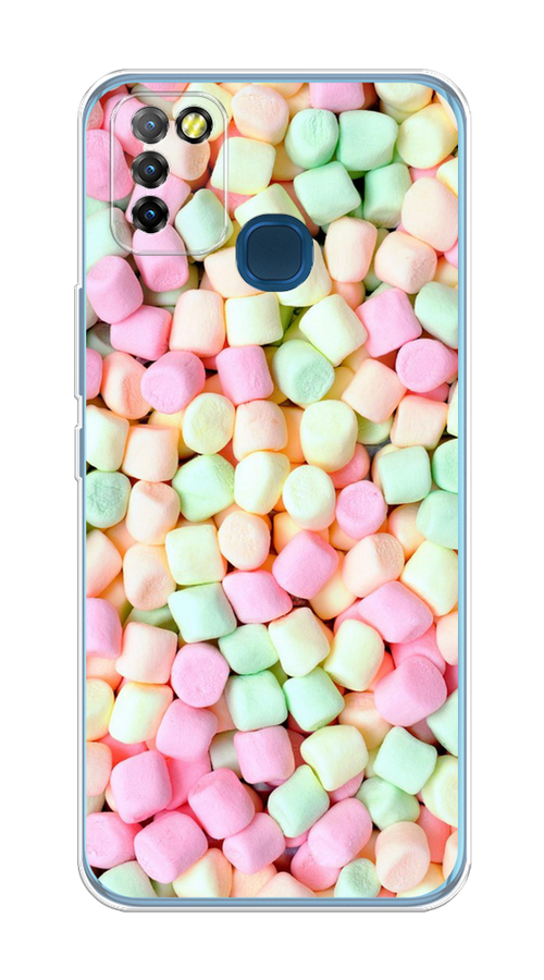 

Чехол Awog на Infinix HOT 10 Lite "Marshmallows", Разноцветный, 3100350-10