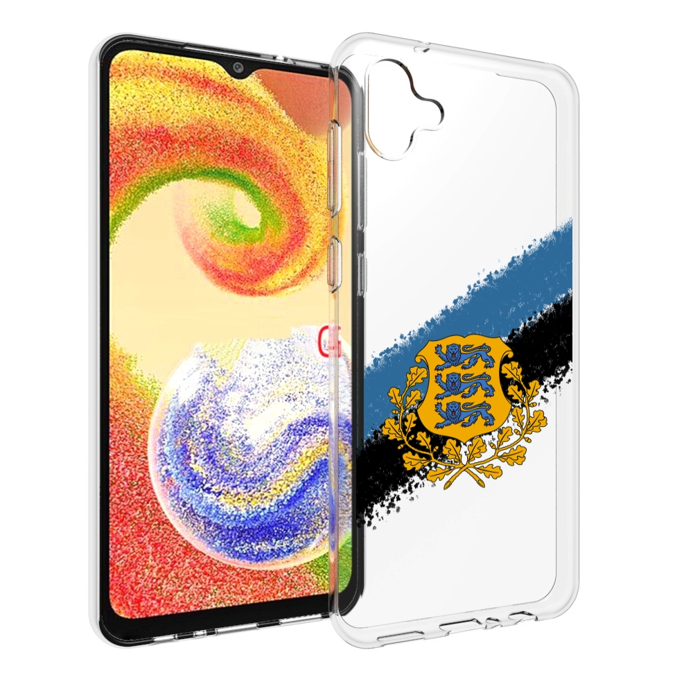 

Чехол MyPads герб флаг эстонии-2 для Samsung Galaxy A04, Прозрачный, Tocco