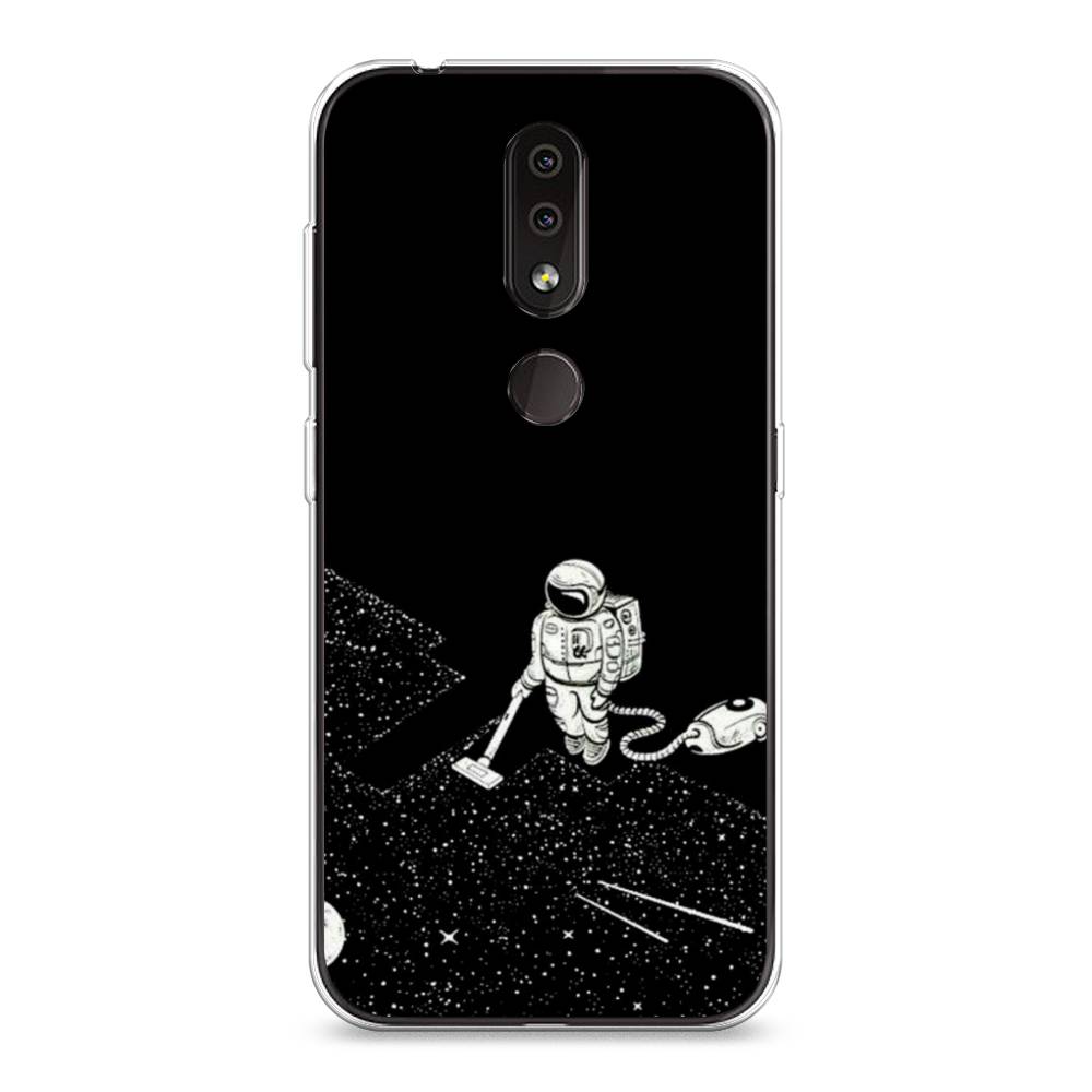 фото Чехол awog "космонавт с пылесосом" для nokia 4.2