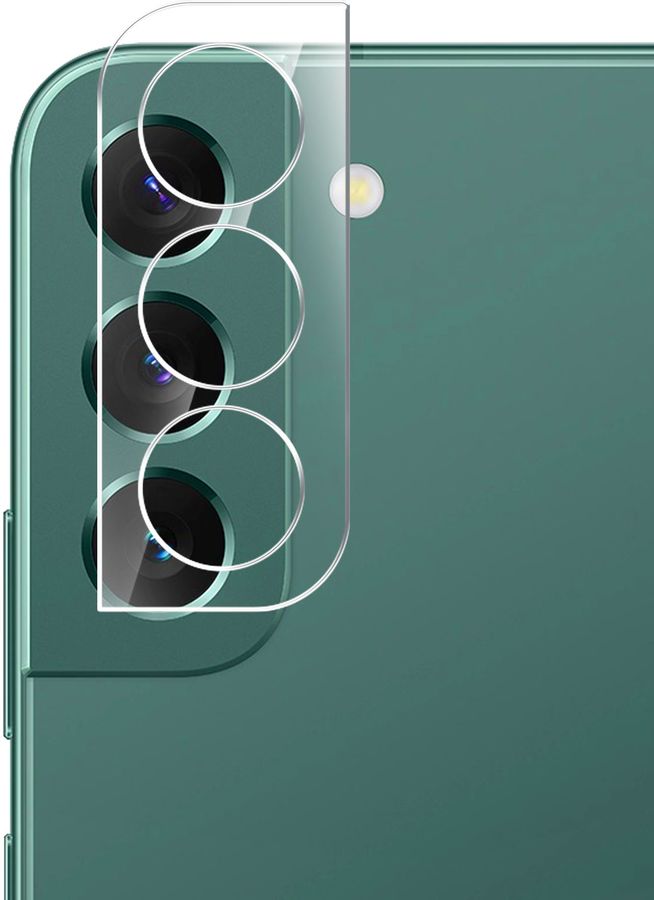 

Защитное стекло для камеры BORASCO Hybrid Glass для Samsung Galaxy S22 1 шт, прозрачный, Hybrid Glass