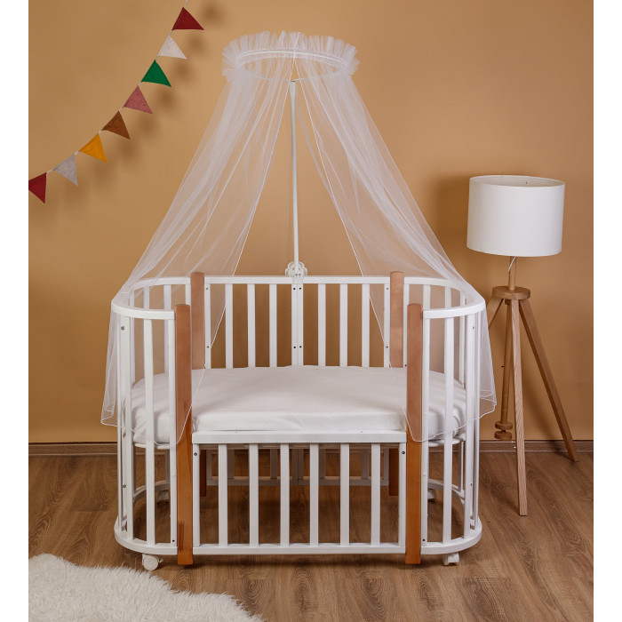 

Балдахин для кроватки Forest kids Denia 300х150 см белый