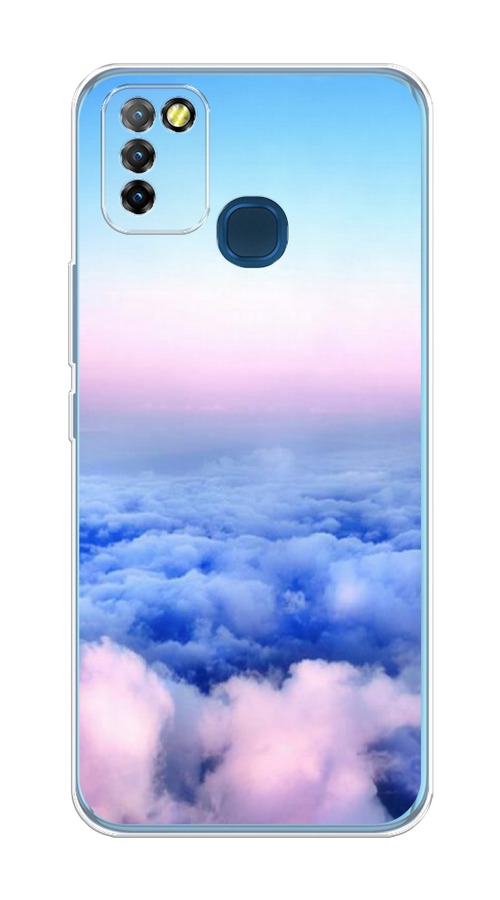 

Чехол Awog на Infinix HOT 10 Lite "Облака", Разноцветный, 3100350-4