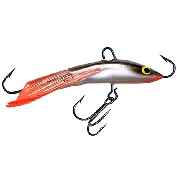 

Балансир для рыбалки AQUA HOPPER 47mm цвет 001R (классика, плотва), 2 штуки, Серый;черный;красный, HOPPER зимний_