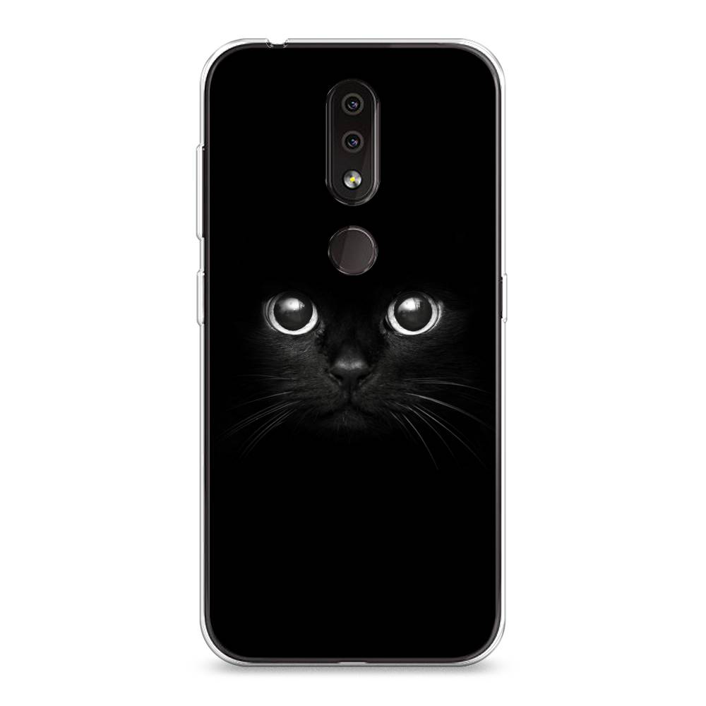 

Чехол Awog на Nokia 4.2 / Нокиа 4.2 "Взгляд черной кошки", Черный, 122550-1