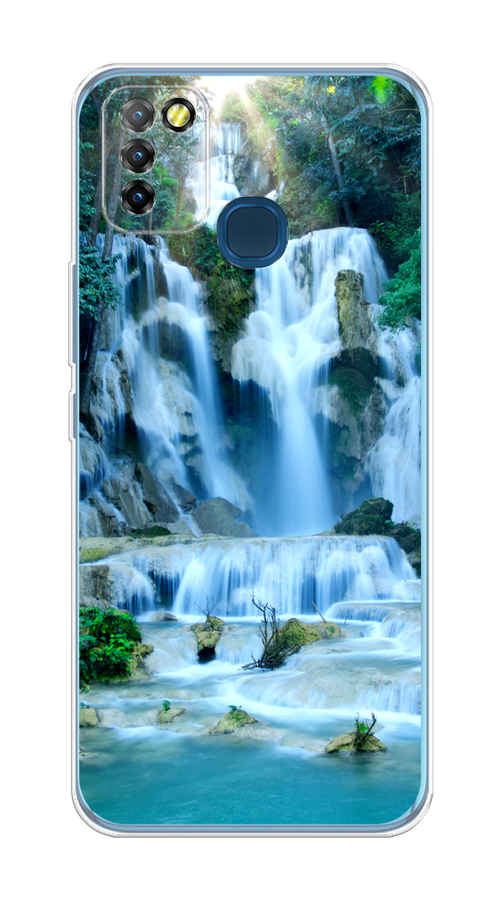 

Чехол Awog на Infinix HOT 10 Lite "Водопад 8", Разноцветный, 3100350-4
