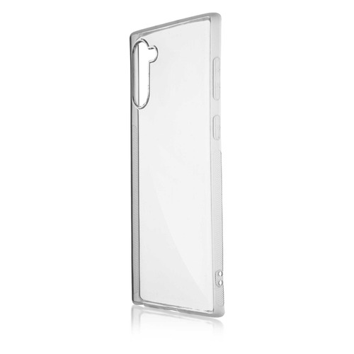 фото Чехол (клип-кейс) brosco, для samsung galaxy note 10, прозрачный [ss-n10-tpu-transparent] nobrand