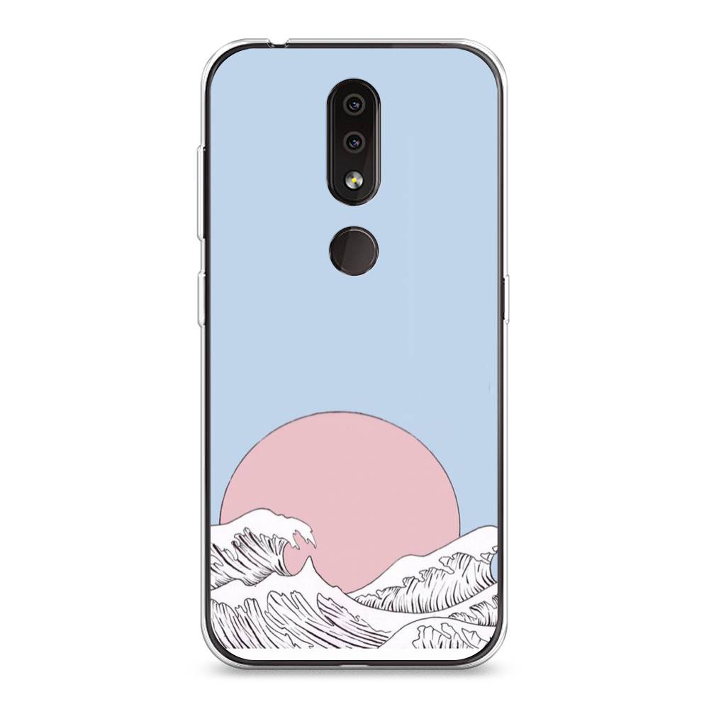 

Чехол Awog на Nokia 4.2 / Нокиа 4.2 "Японское солнце", 122550-10
