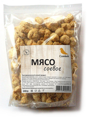 Соевое мясо 200 г (Соймик)