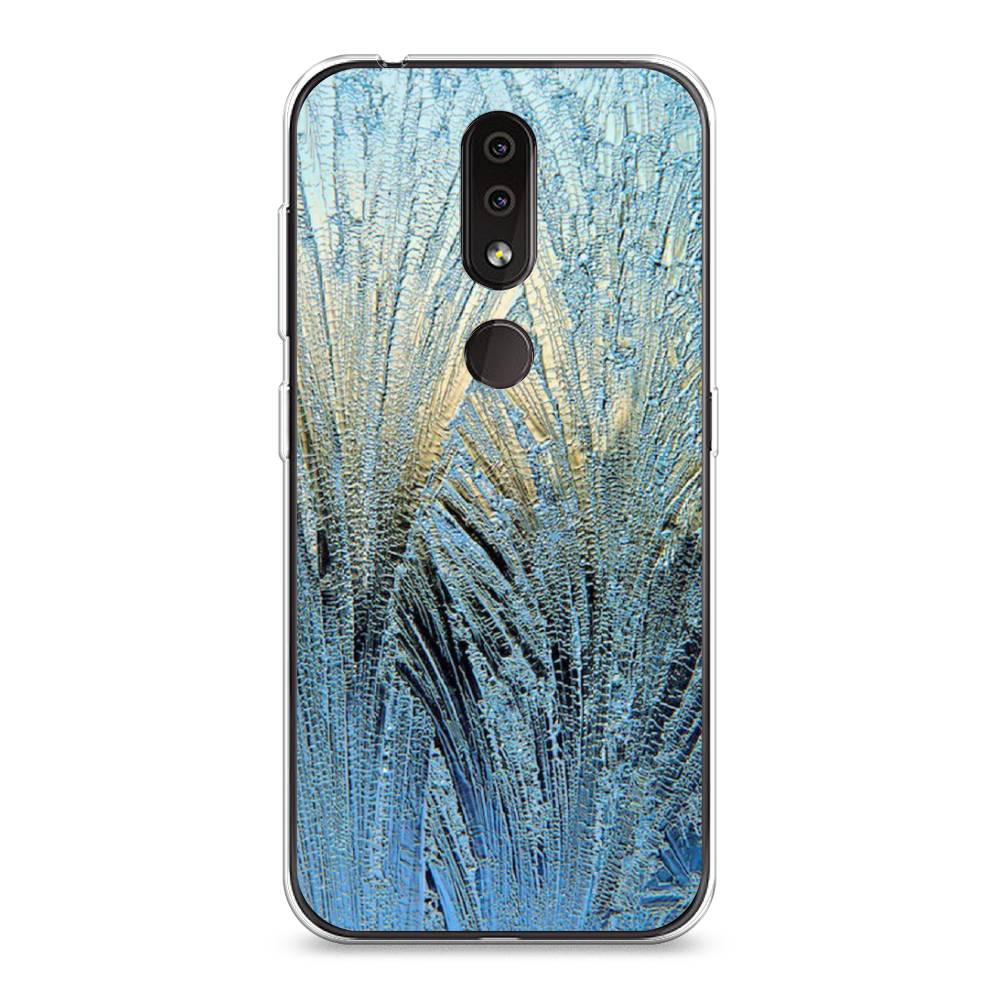 

Чехол Awog на Nokia 4.2 / Нокиа 4.2 "Лёд", Голубой, 122550-4