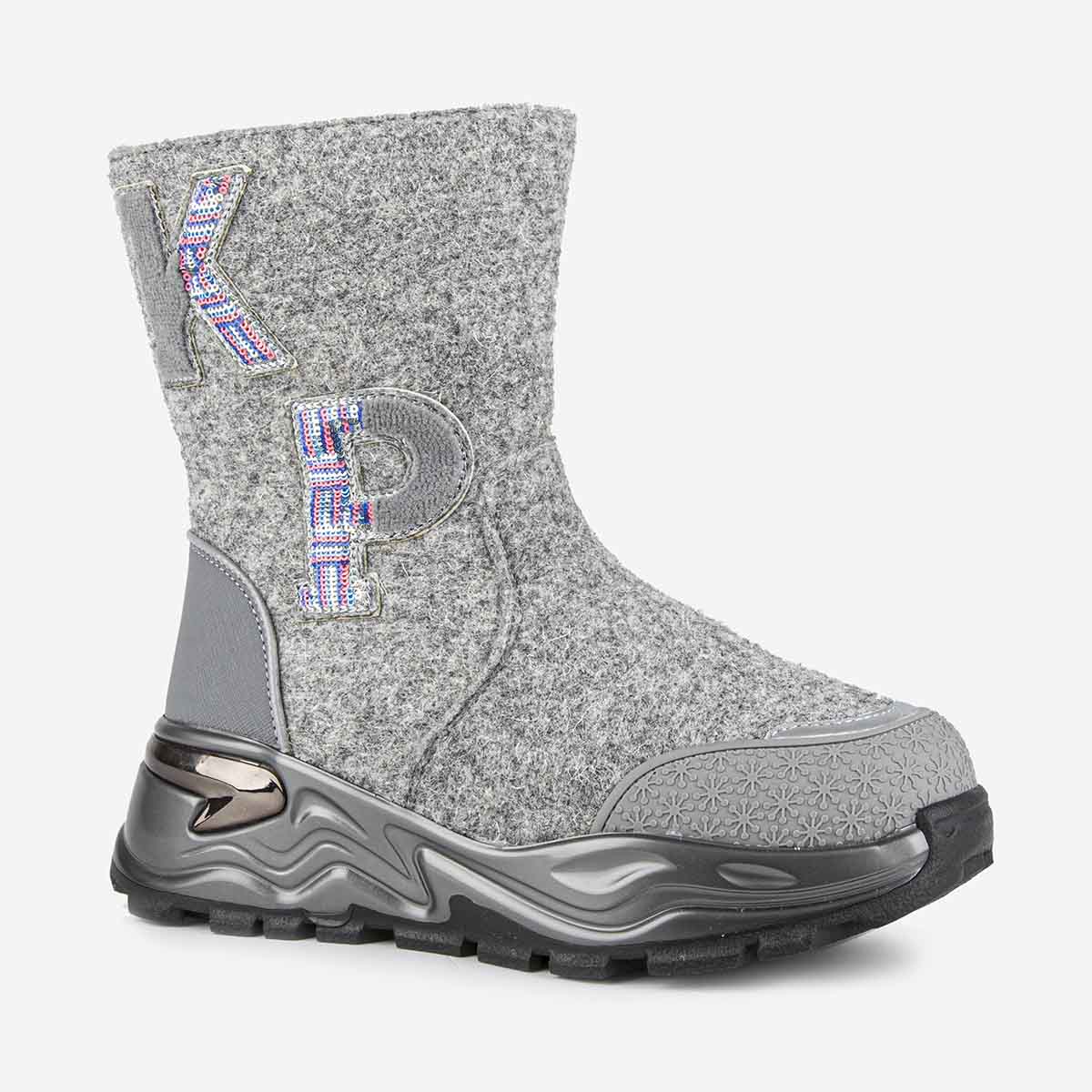 

Валенки Kapika 00185-1, серый, 32, 00185