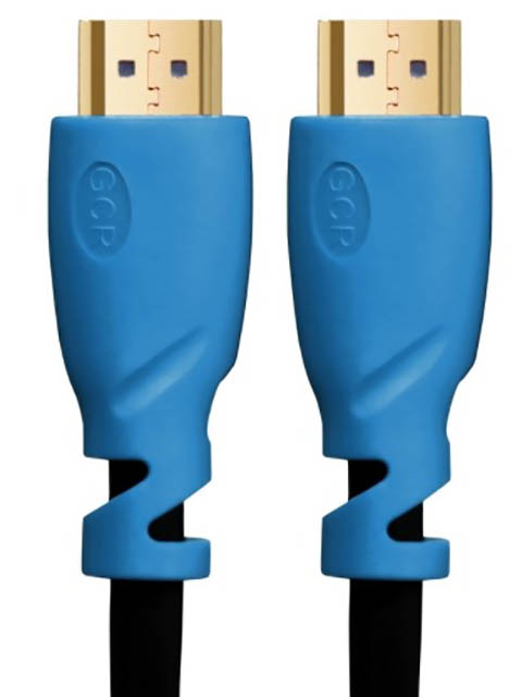 фото Кабель gcr gcr-hm331-0.3m hdmi - hdmi 0,3m blue