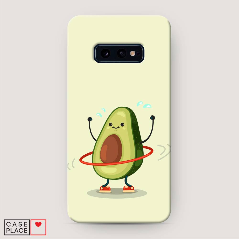 

Пластиковый чехол "Авокадо с обручем" на Samsung Galaxy S10E, 27220-7