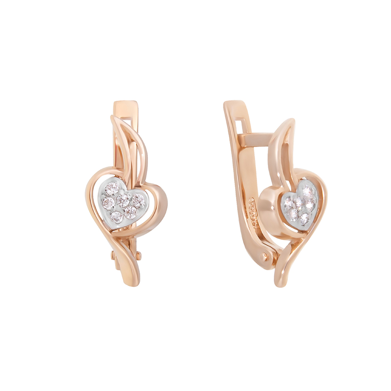

Серьги женские из золота НАШЕ ЗОЛОТО 2БСЗ5К.1-01-1164-01, фианит, 2БСЗ5К.1-01-1164-01