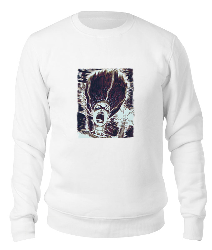 

Свитшот унисекс Printio Harley quinn белый 2XL, Harley quinn