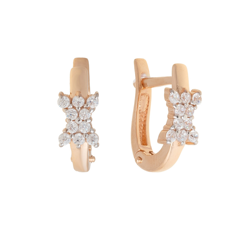 

Серьги женские из золота НАШЕ ЗОЛОТО 2БСЗ5К.1-01-1066-01, фианит, 2БСЗ5К.1-01-1066-01